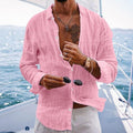 Camisa Manga Longa de Linho Puro 100% - Firenze Luxe
