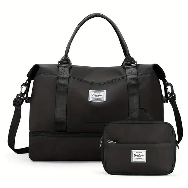 Bolsa-Mala Impermeável com Bolsos Multifuncionais - Elegância Urbana + BRINDE
